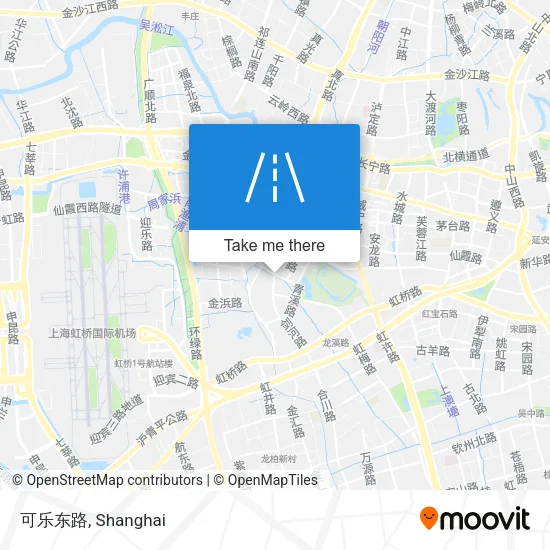 可乐东路 map