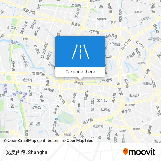 光复西路 map