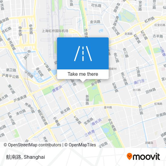 航南路 map