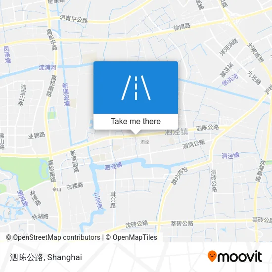 泗陈公路 map