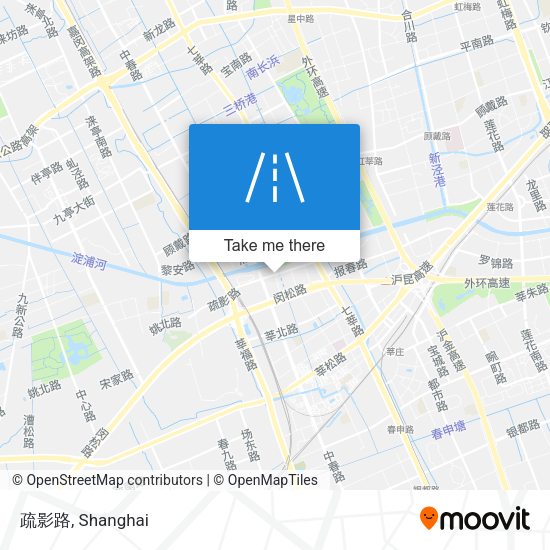 疏影路 map