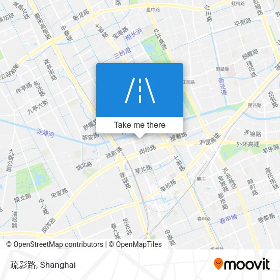 疏影路 map