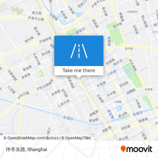 伴亭东路 map