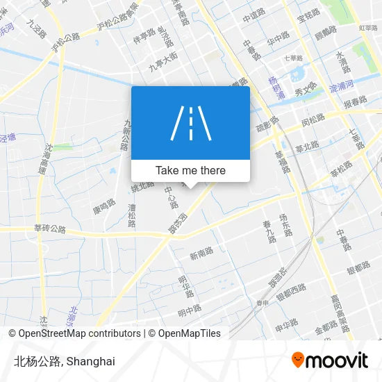 北杨公路 map