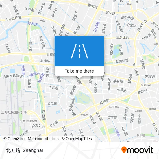 北虹路 map