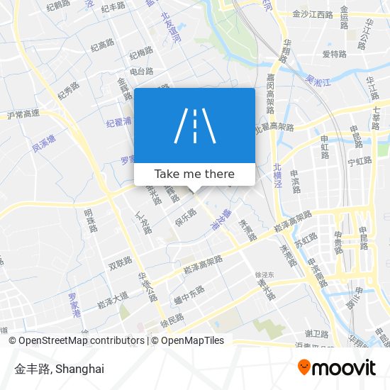 金丰路 map