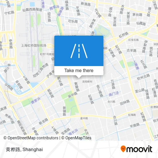 黄桦路 map