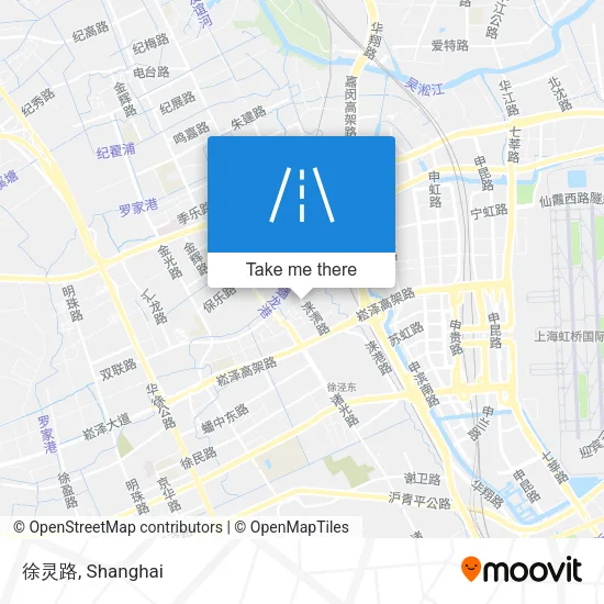 徐灵路 map