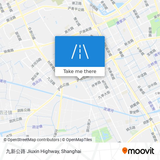 九新公路 Jiuxin Highway map