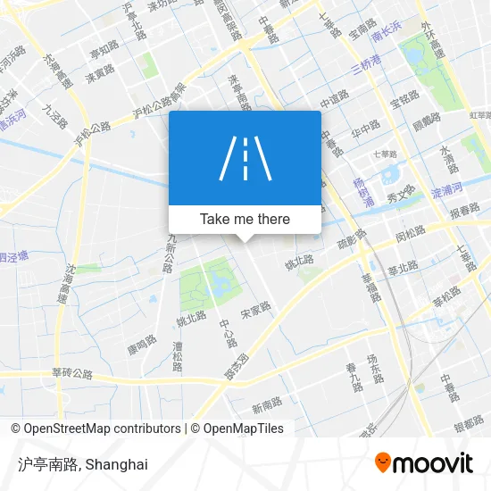 沪亭南路 map