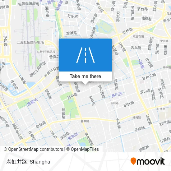 老虹井路 map