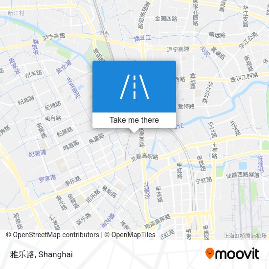 雅乐路 map