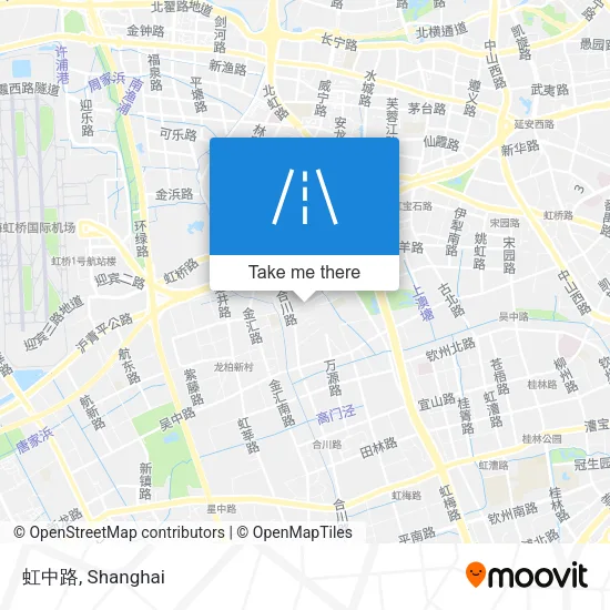 虹中路 map