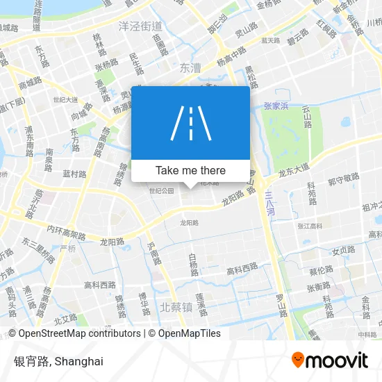 银宵路 map