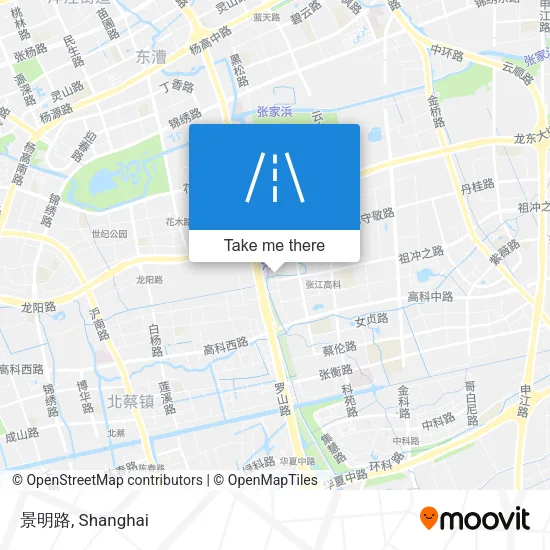 景明路 map
