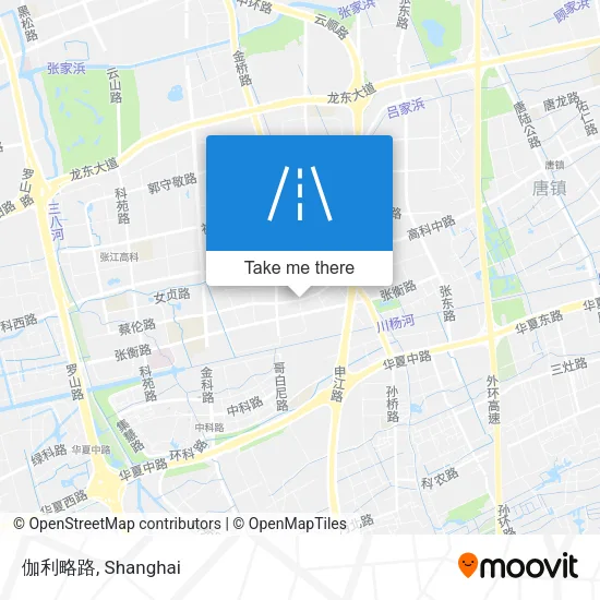 伽利略路 map