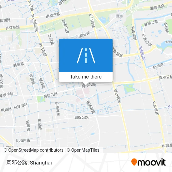 周邓公路 map