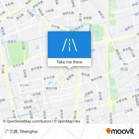 广兰路 map