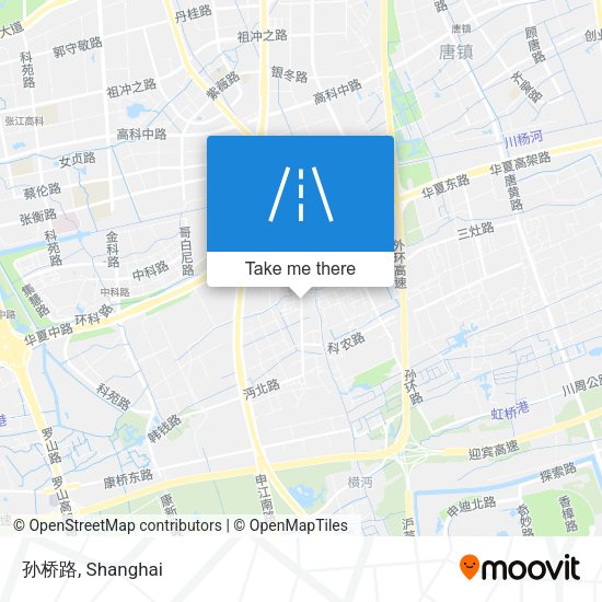 孙桥路 map