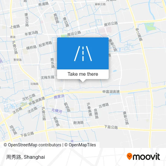 周秀路 map