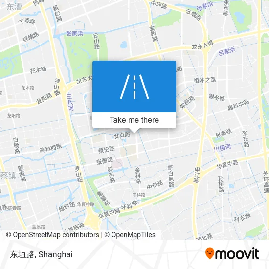 东垣路 map