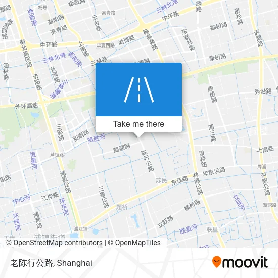 老陈行公路 map