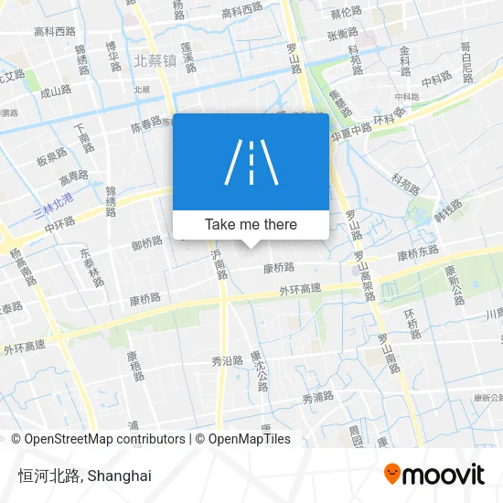 恒河北路 map