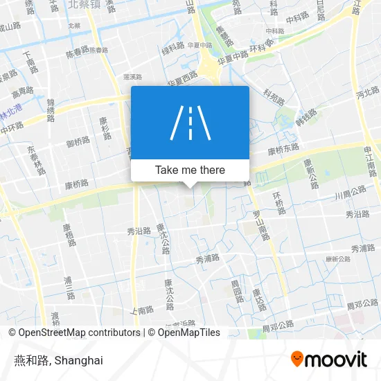 燕和路 map