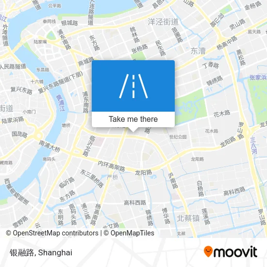 银融路 map