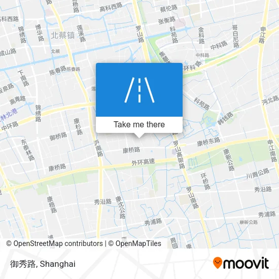 御秀路 map