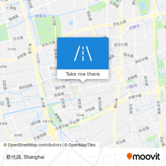 蔡伦路 map