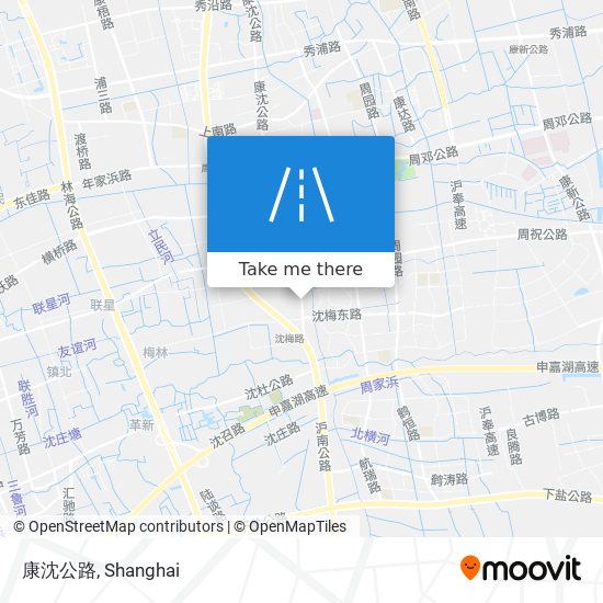 康沈公路 map