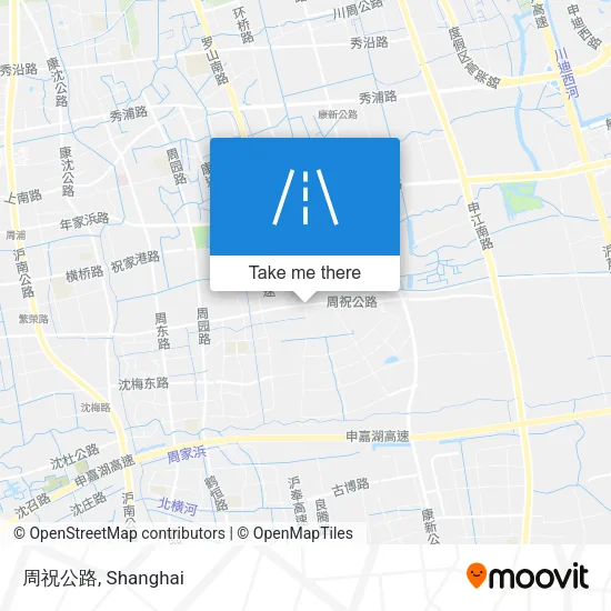 周祝公路 map