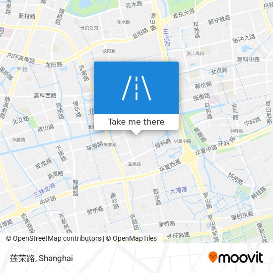 莲荣路 map