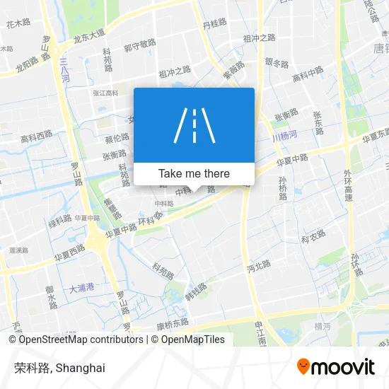 荣科路 map