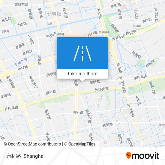 康桥路 map