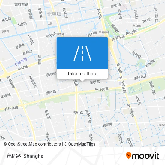 康桥路 map