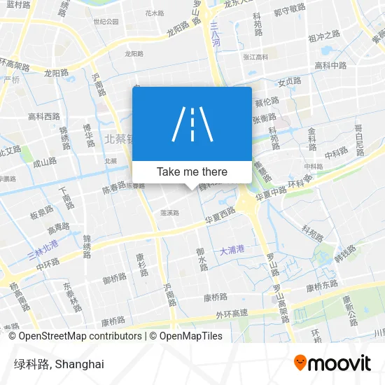 绿科路 map