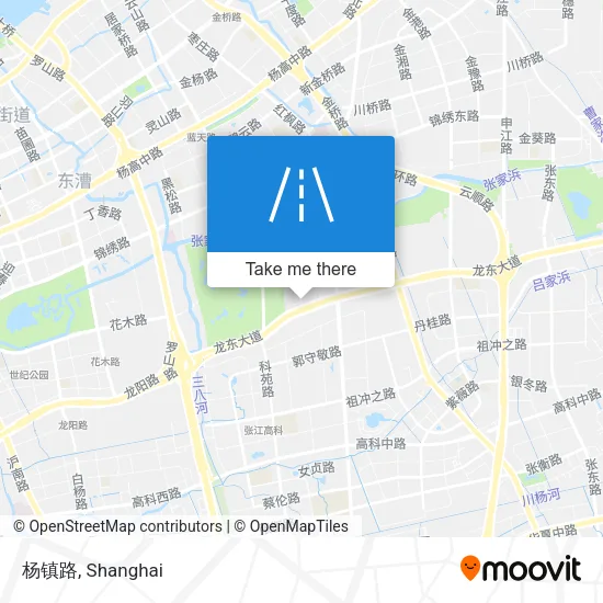 杨镇路 map