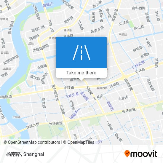 杨南路 map