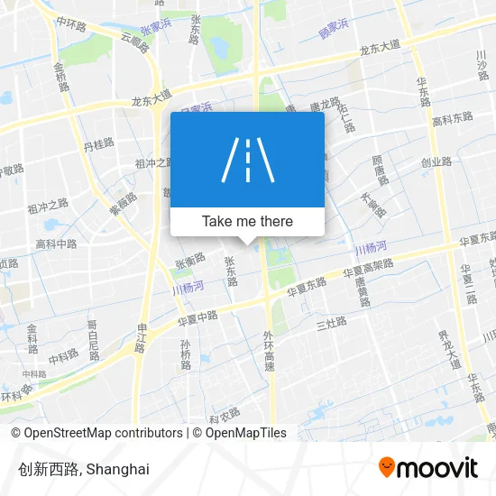 创新西路 map