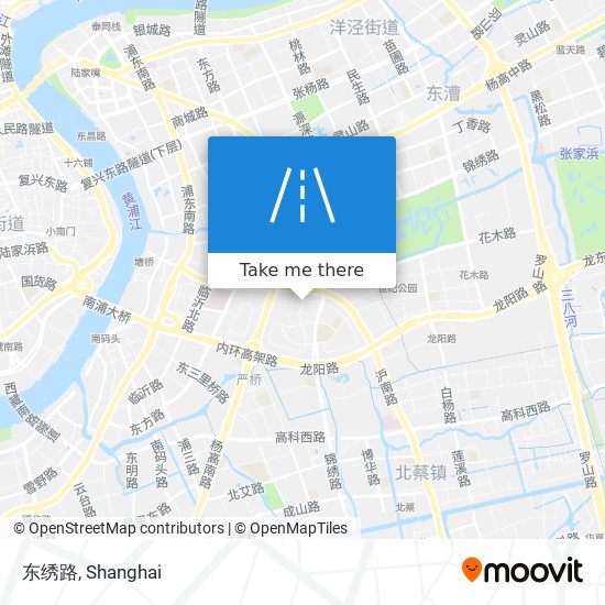 东绣路 map