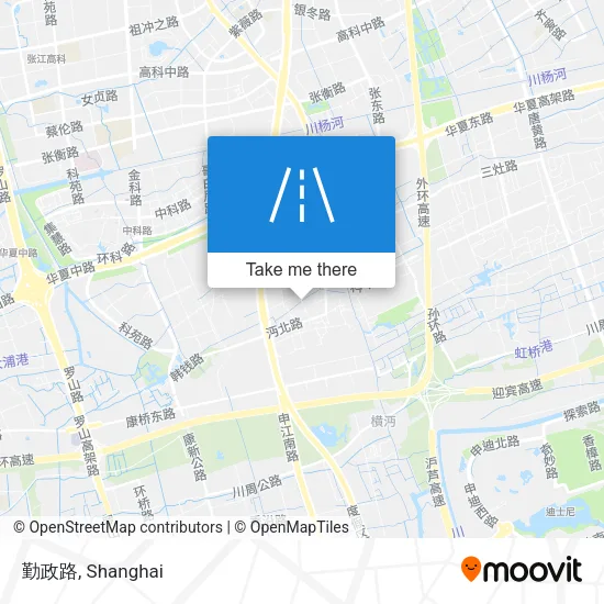 勤政路 map
