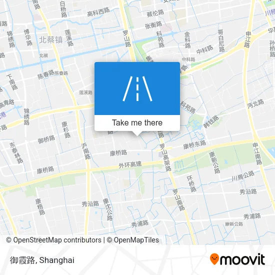 御霞路 map