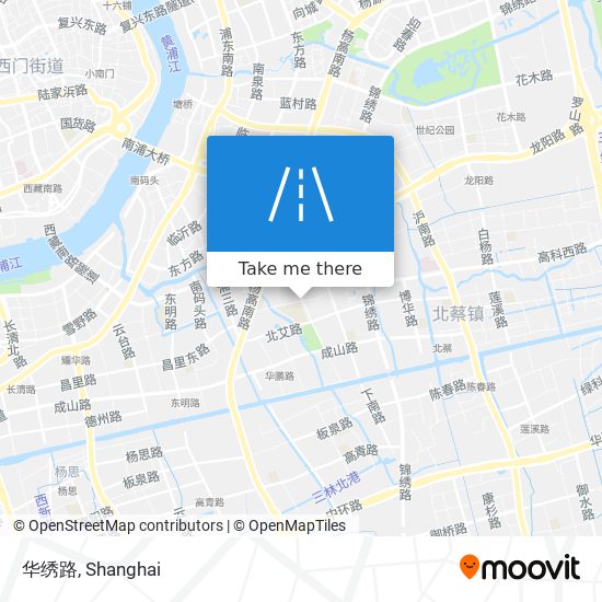 华绣路 map