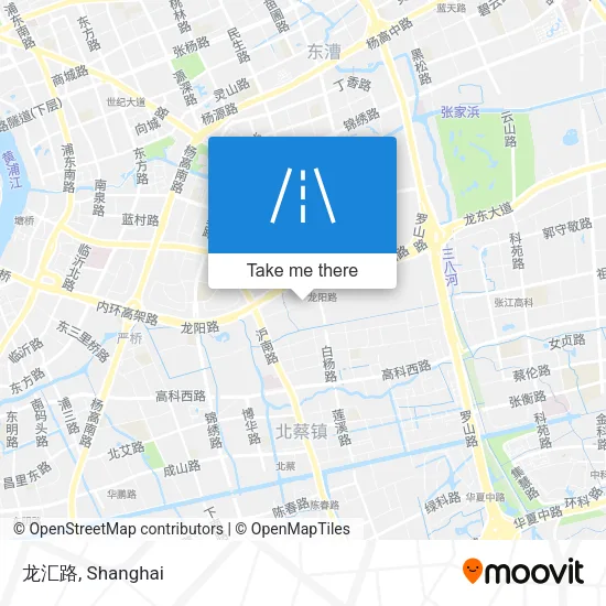 龙汇路 map
