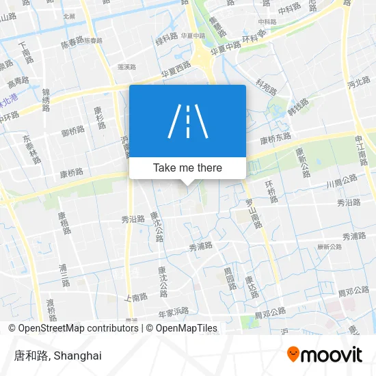 唐和路 map