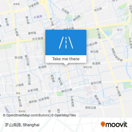 罗山南路 map