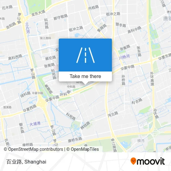 百业路 map