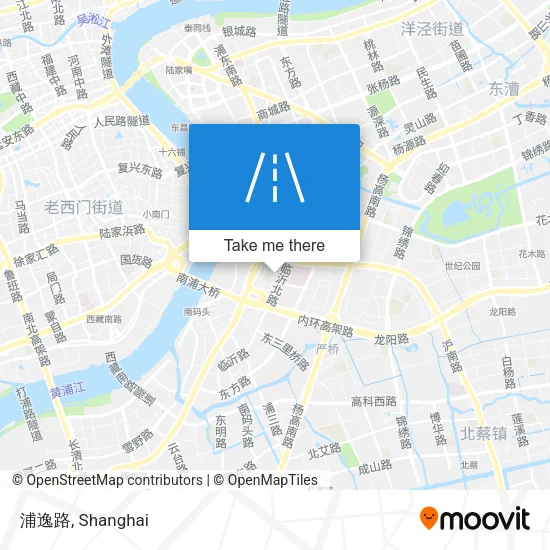 浦逸路 map